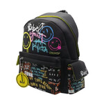 Mochila Cresko Espalda 16 Graffiti Ck365 Con Llavero